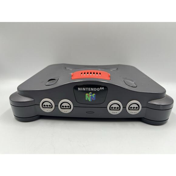 Nintendo N64 Console Only- Black - TESTED - Picture 2 of 11